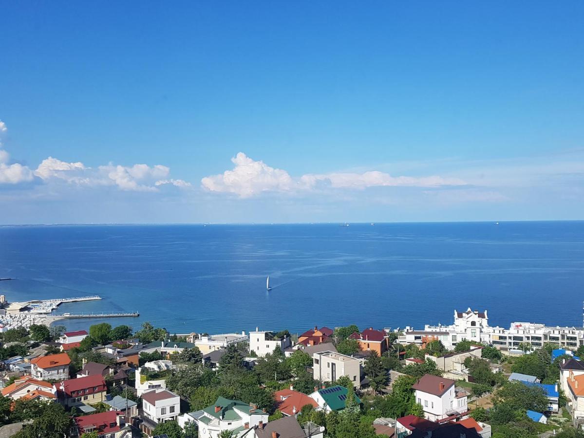 Апартаменты Одесса Аркадия прямой вид на море 44 Жемчужина SeaView Екстер'єр фото